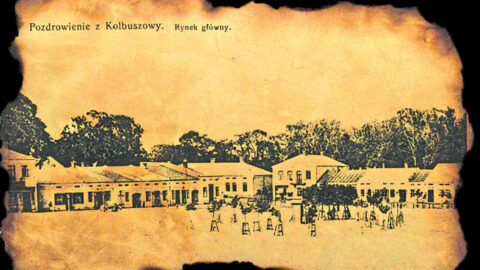 Photograph of the centre of Kolbuszowa from the collection of Maciej Skowroński.